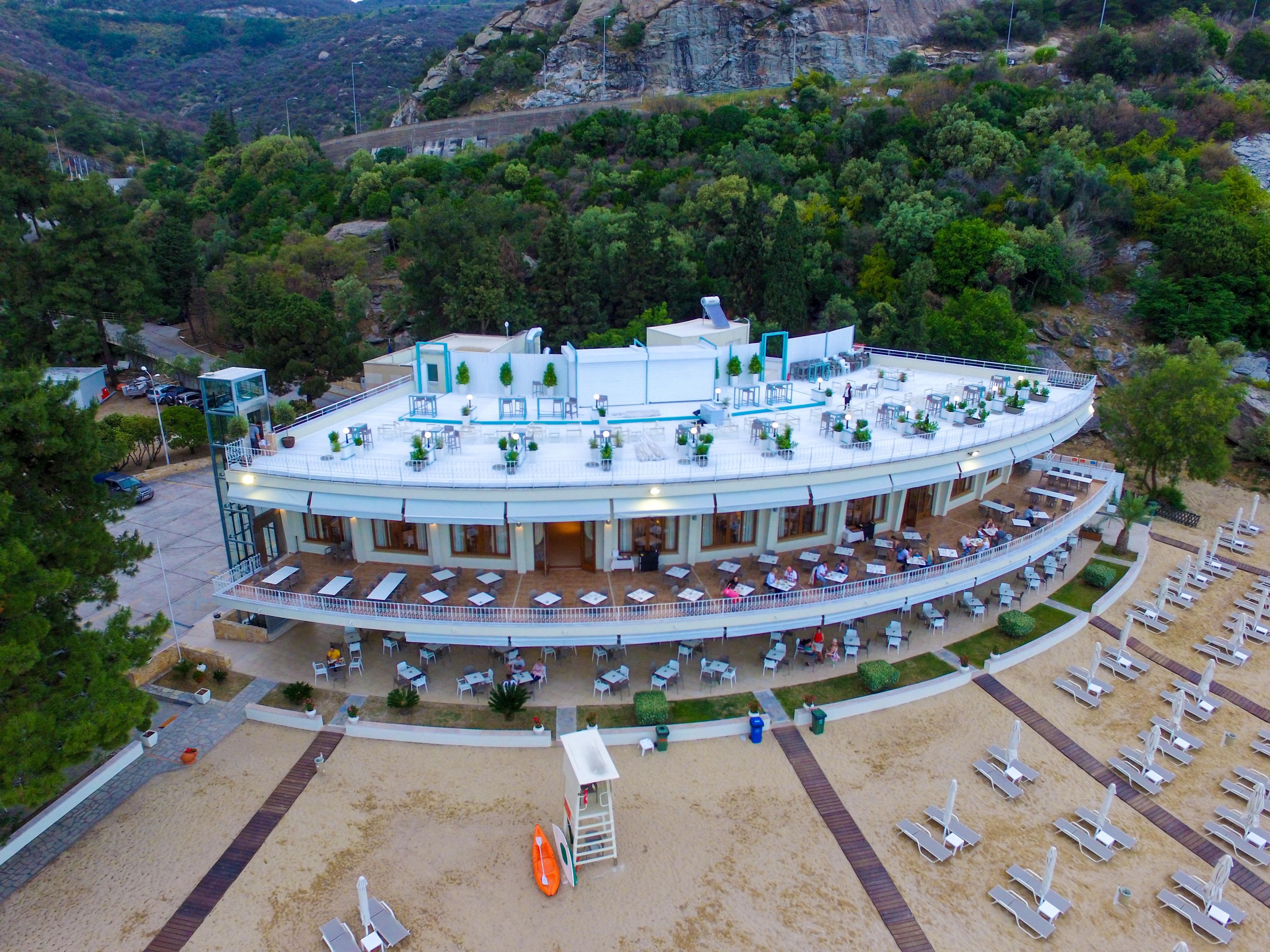 Tosca Beach Hotel Palaiontsiflikion Bagian luar foto